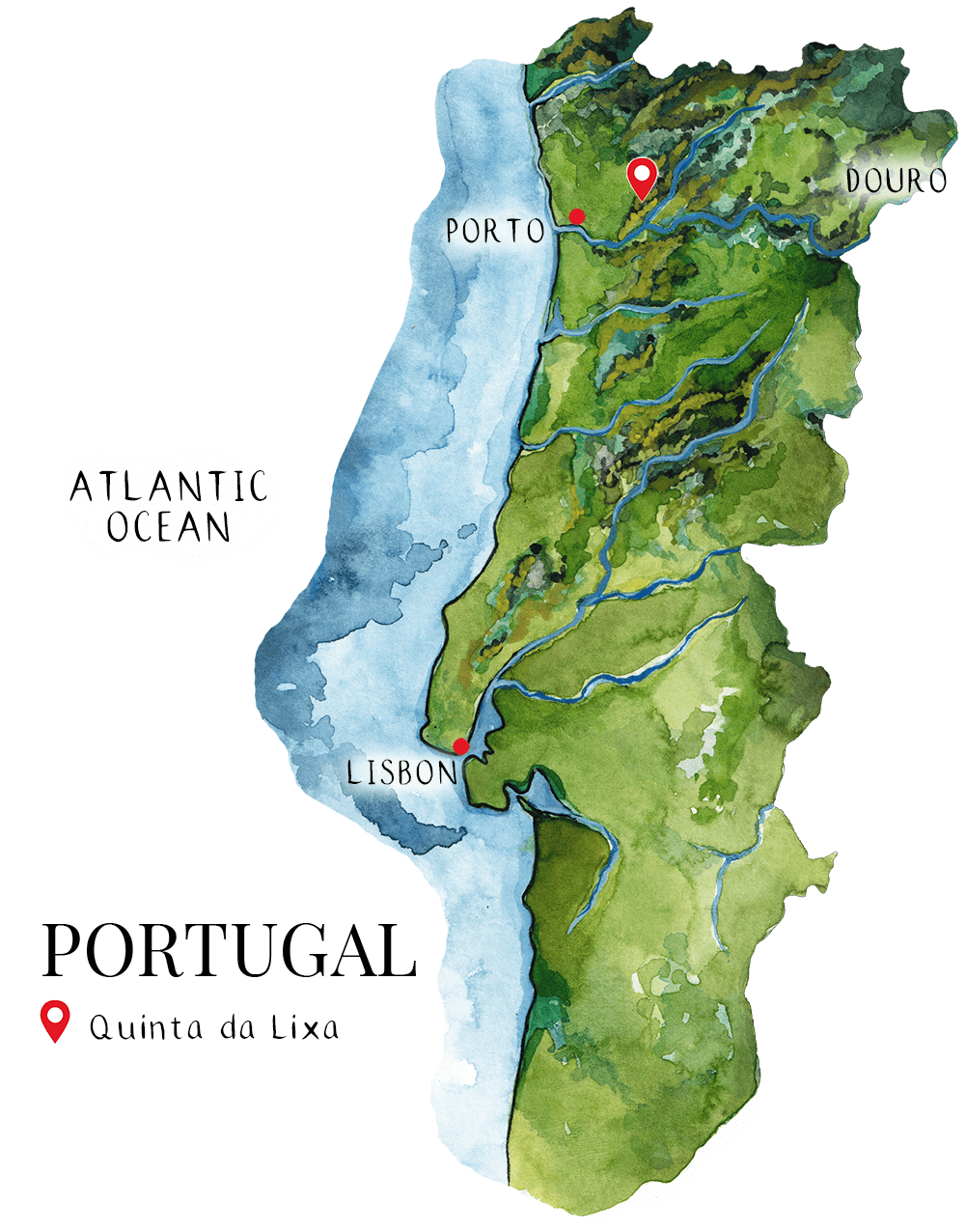 Vinho Verde, Portugal
