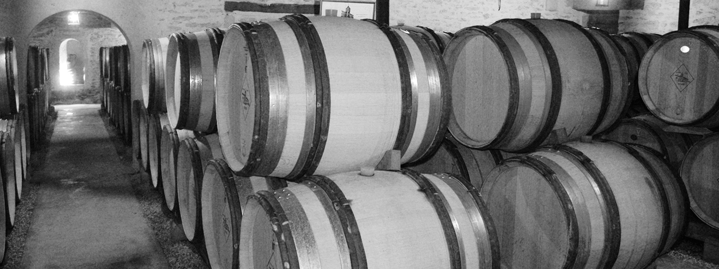 Château Fuissé's Barrel Room