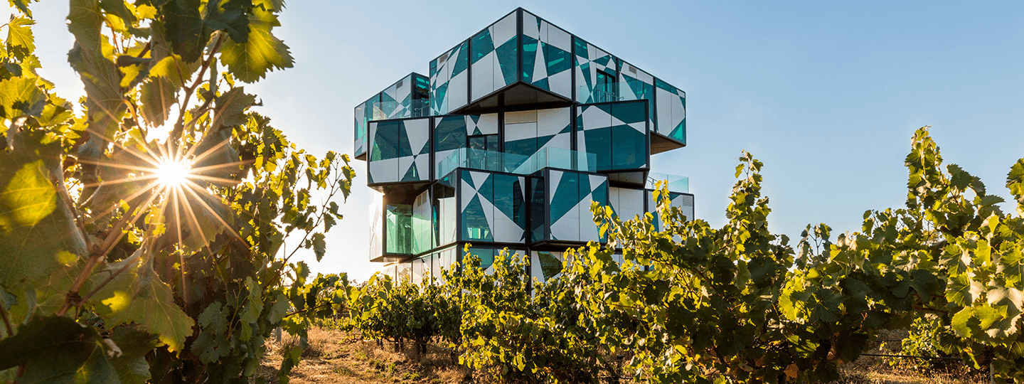 D'Arenberg Cube in Vineyard
