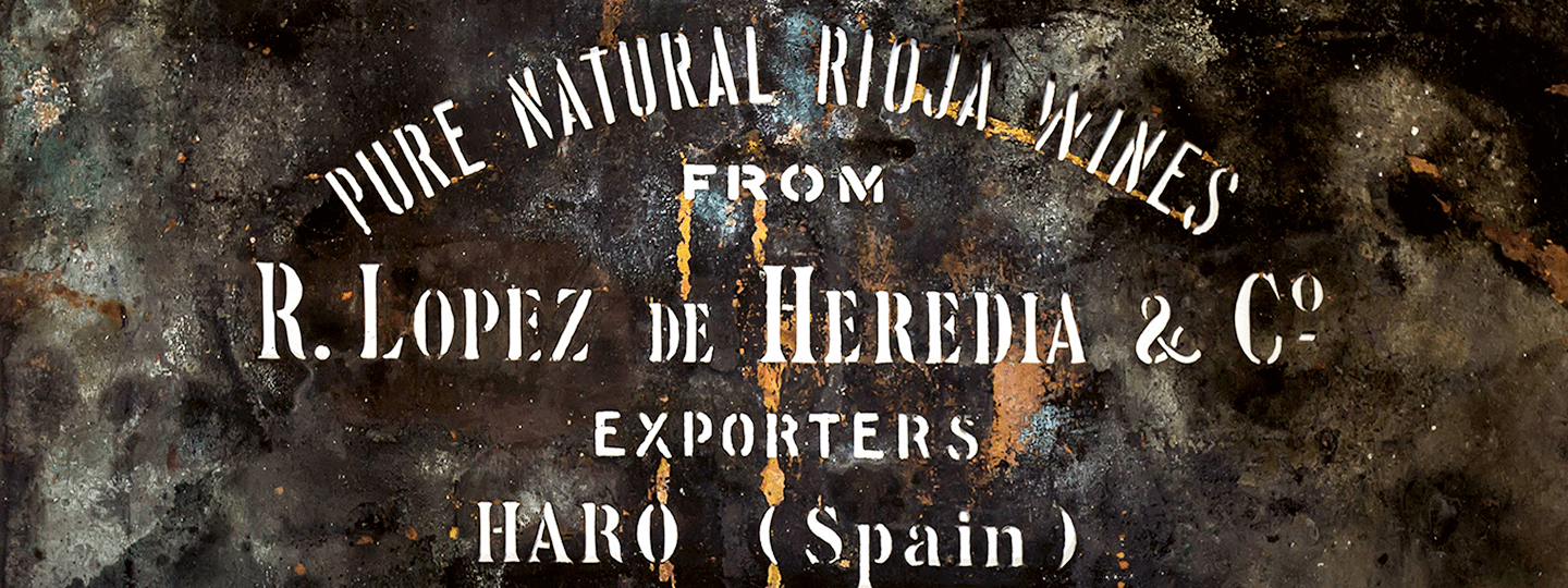 López de Heredia winery sign