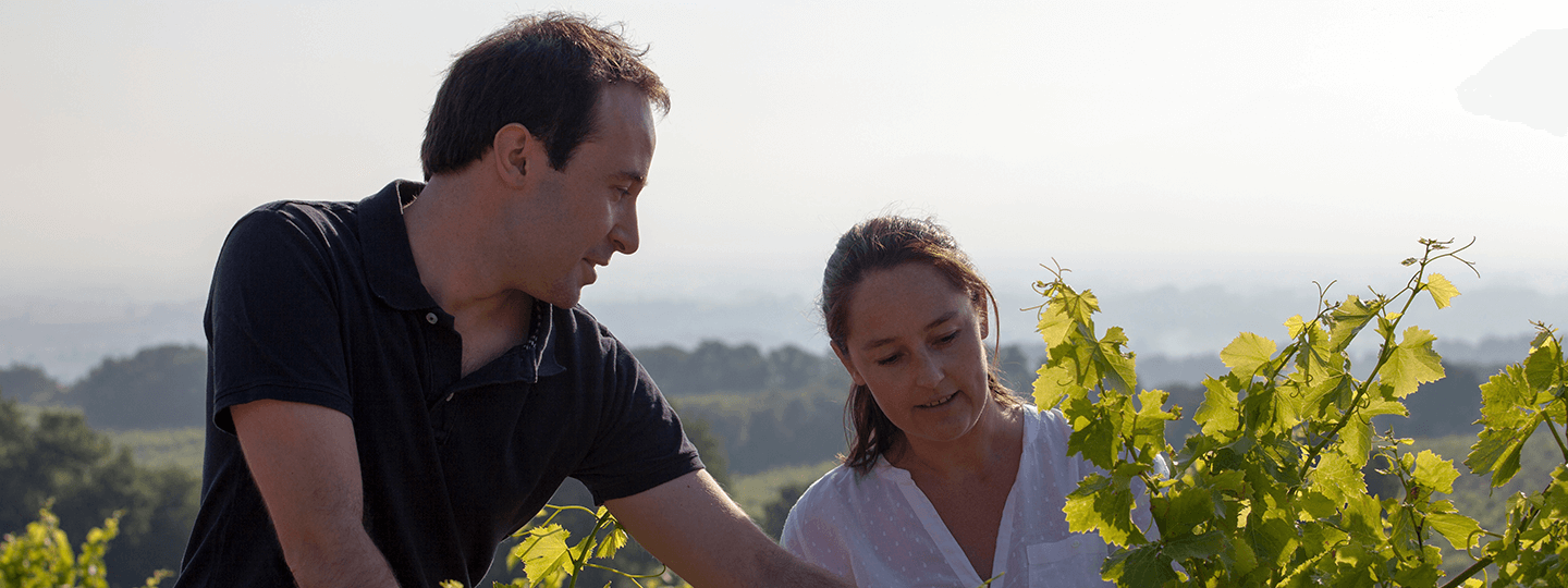 François and Clair of Vieux Donjon in the Vines